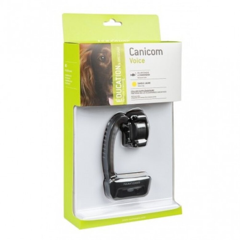 Collar Canicom Voice para perros color Negro y Amarillo, , large image number null
