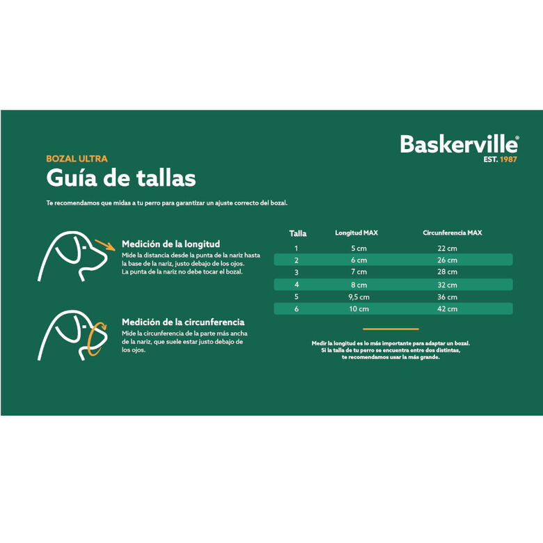 Baskerville Ultra bozal de plástico para perros thumbnail