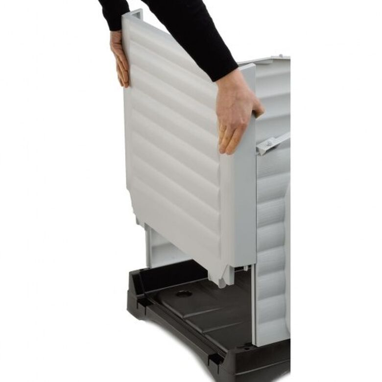 Ferplast dogvilla 60 caseta marrón y crema para perros thumbnail