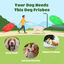 Nobleza Frisbee Perros, 2 unidades Perros interactivos Frisbee, Juguete de Disco Volador para Perro, , large indicador imagen numero 4