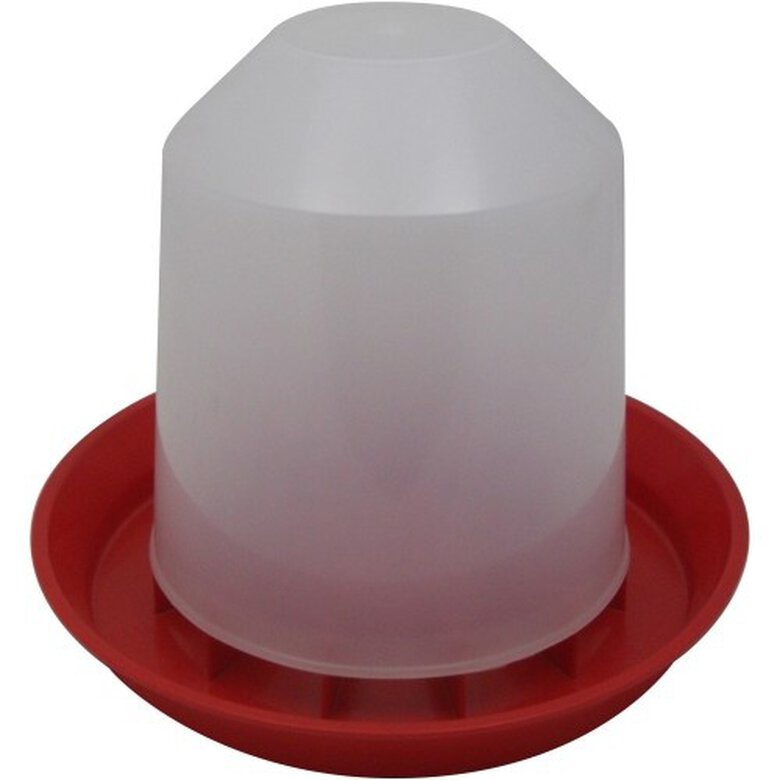 Comedero Bec para aves de corral color Blanco y Rojo, , large image number null