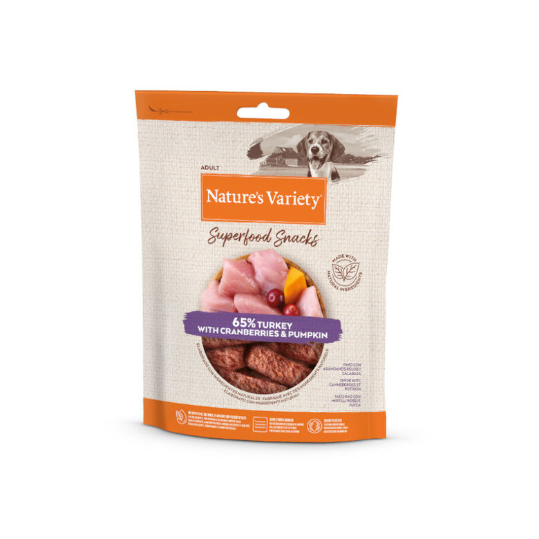 Nature’s Variety Barritas Pavo snacks superfood para perros, , large image number null