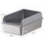 FreshPaw Arenero Grande de Acero Inoxidable para Gatos 70 &times; 50 &times; 29,5 cm, Entrada por el Lado Corto, Bandeja Higi&eacute;nica Antisalpicaduras para Gatos Grandes, con Pala y Arena de Tofu FUKUMARU 2,7 kg de Regalo, , large indicador imagen numero 2