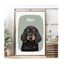 Mascochula max retrato realista personalizado en lámina con tu mascota verde oliva, , large indicador imagen numero 1
