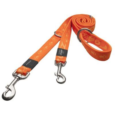 Correa de entrenamiento Alpinist para perros color Naranja