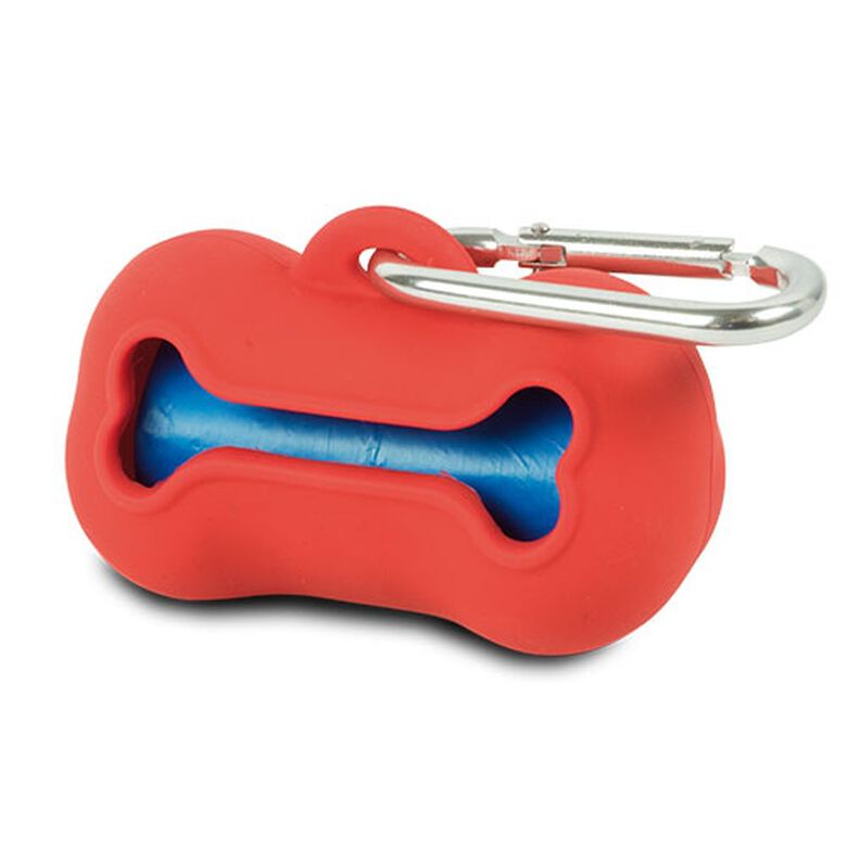 Ibañez Dispensador bolsas silicona rojo para perros thumbnail