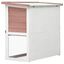 Conejera de exterior con puerta para conejos color Marrón, , large indicador imagen numero 5