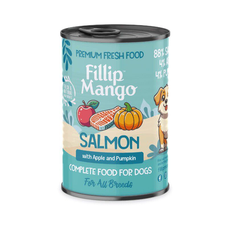 Pienso FIllip Mango para perros de salm&oacute;n, manzana y calabaza 400gr, , large Imagen numero 1