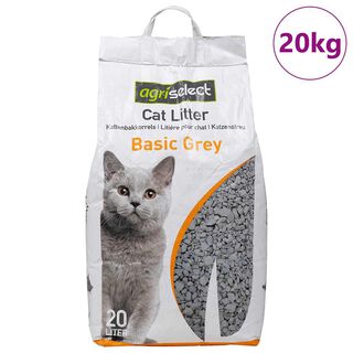 vidaXL Arena para gatos de bentonita de grano grueso
