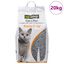 vidaXL Arena para gatos de bentonita de grano grueso 20 L, , large indicador imagen numero 1