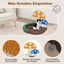 COSTWAY Cama para Gatos en Forma de Seta con Rascador de Garras para Gatos con Plataforma Grande y Ancha Mueble Compacto para Gatos, , large indicador imagen numero 5
