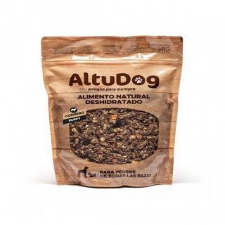 Menú para cachorros sabor Cordero