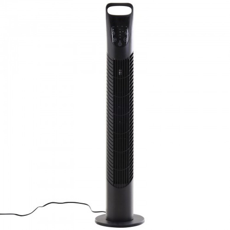 Ventilador de torre con mando a distancia y 3 velocidades color Negro, , large image number null
