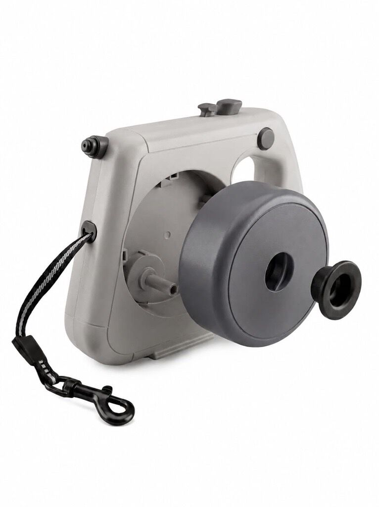 LOBOO Correa Extensible Perro 3 m con Dep&oacute;sito de Agua, Gris, , large Imagen numero 3