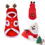 Nobleza - Ropa Navideña para Perro, Chaqueta con Capucha para Perro, Sudadera con Capucha, Invierno Cálido Otoño Invierno Mascota Reno Ropa de Algodón, Abrigo Traje de Fiesta de Disfraces de Navidad, , large indicador imagen numero 1