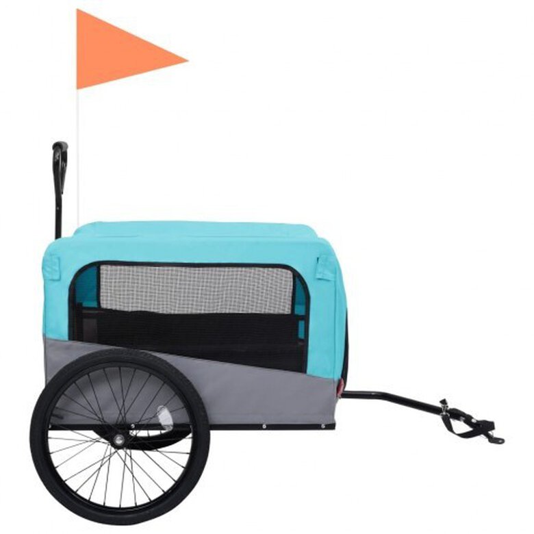 Remolque de bicicleta para mascotas color Azul, , large image number null