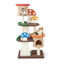 COSTWAY 4 en 1 Árbol para Gatos, Torre Multicapa con 2 Condominios y Plataformas, Postes de Sisal Completamente Envueltos, Tablas para Rascar de Sisal y Bolas Interactivas (69 x 49 x 146), , large indicador imagen numero 1