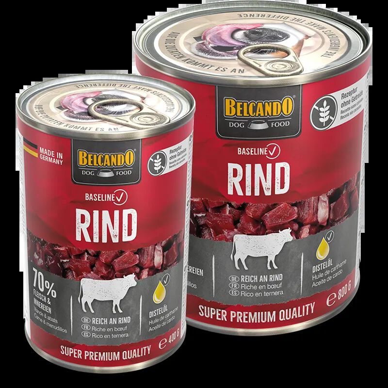 Belcando Baseline Ternera Latas Premium para perros thumbnail