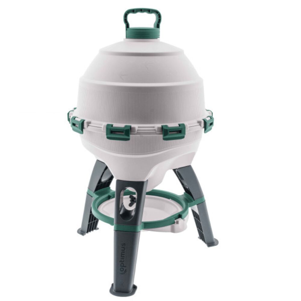 FINCA CASAREJO Bebedero Sif&oacute;nico para Aves (25L) - Bebedero con Patas para Gallinas de Pl&aacute;stico Resistente - F&aacute;cil Recarga - Cierre Seguro y Herm&eacute;tico, , large Imagen numero 1