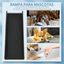 PawHut Rampa Plegable para Perros y Gatos con Alfombra Antideslizante Escaleras de Mascotas para Coche Cama Sofá Carga 75 kg 155x39x14 cm Negro., , large indicador imagen numero 3