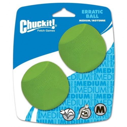 Chuckit! Pelota con forma irregular para perros color Verde thumbnail