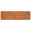 vidaXL Arriate oxidado de acero corten 100x40x45 cm, , large indicador imagen numero 9
