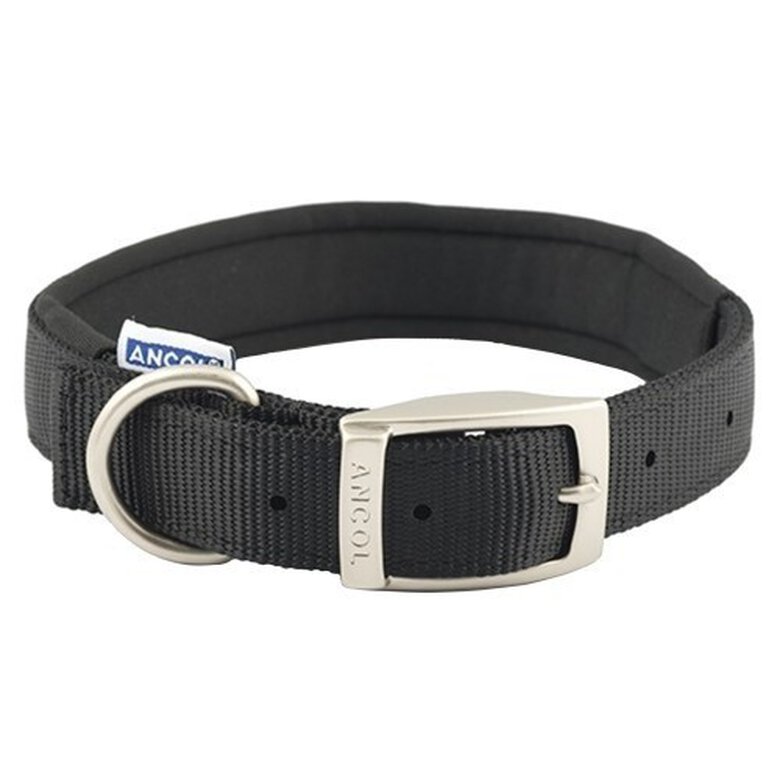 Collar acolchado modelo Heritage para perro color Negro, , large image number null