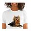 Mascochula camiseta mujer personalizada con tu mascota blanco, , large indicador imagen numero 1