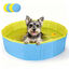 Nobleza Piscina Plegable para Perros 120x30 cm &ndash; Ba&ntilde;era Antideslizante con Paneles de PP R&iacute;gido &ndash; Ideal para Mascotas Medianas &ndash; Azul y Amarillo, , large indicador imagen numero 6