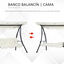 Outsunny Columpio Balancín Jardín de 3 Plazas Convertible en Cama con Techo Ajustable Cojín Acolchado y Almohadas para Balcón Terraza Carga 340 kg Acero 200x125x170 cm Crema, , large indicador imagen numero 4