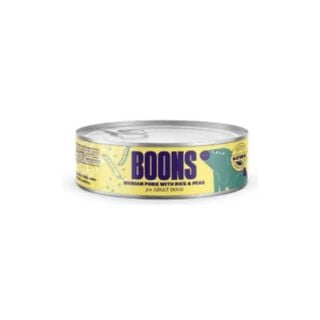 Boons Latas De Cerdo Ibérico Arroz y Guisantes Para Perros Pack Ahorro