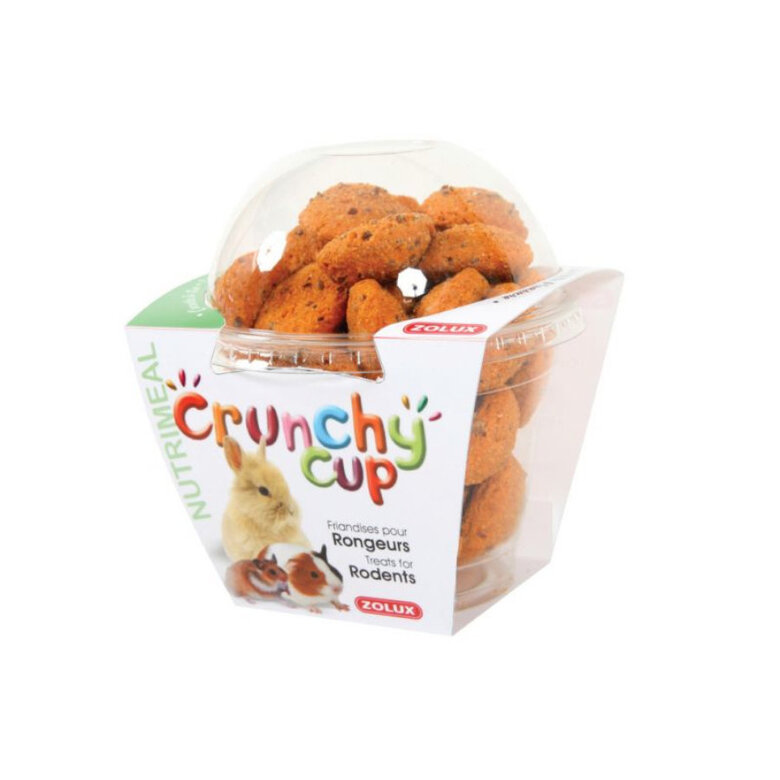 Zolux Crunchy Cup snack para conejos y cobayas, , large image number null