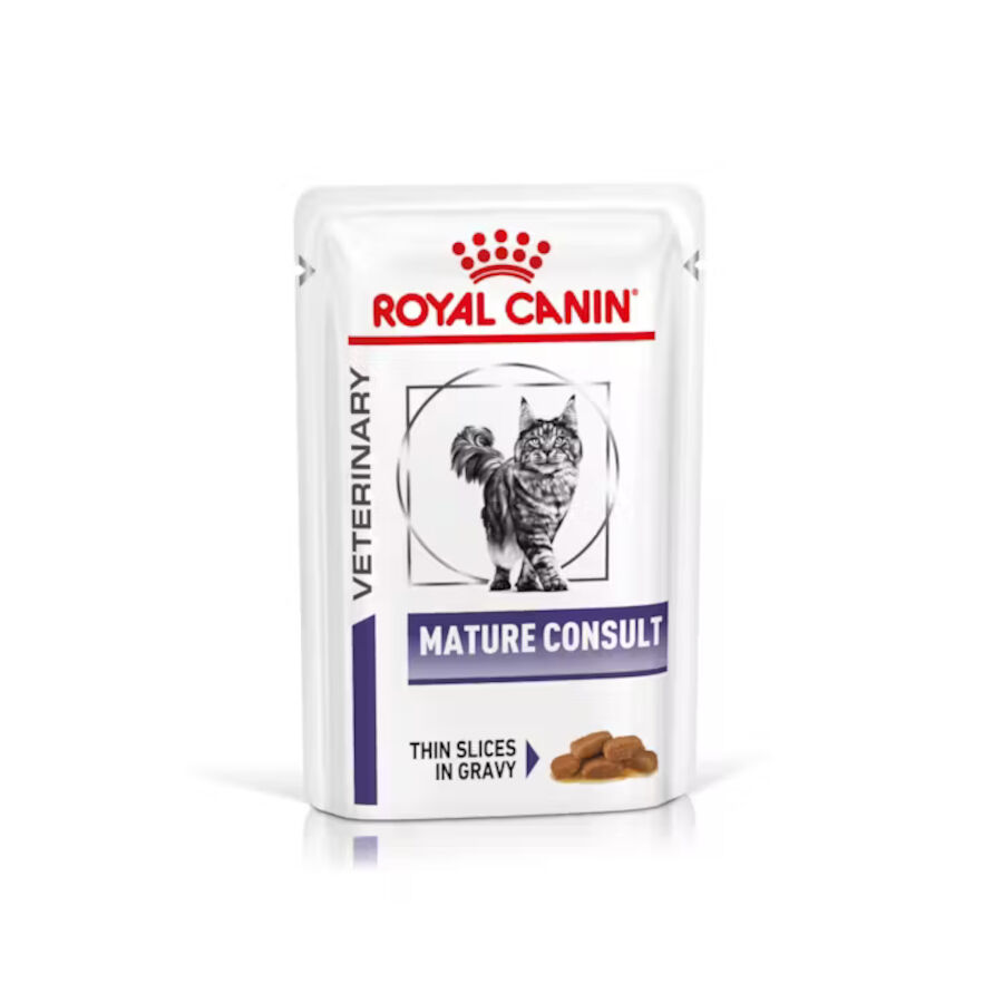 12 sobres x 85 g Royal Canin Mature Consult L&aacute;minas en Salsa Sobre para gatos, , large Imagen numero 1