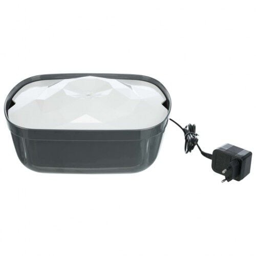 Bebedero fuente automático para mascotas color Gris thumbnail