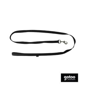 Gotoo Correa Antideslizante Negra para perros