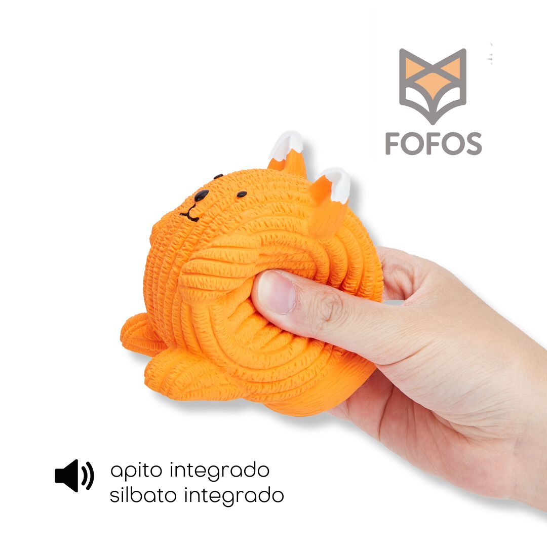 FOFOS | Zorro Pelota de L&aacute;tex  - Para Perro, , large Imagen numero 3