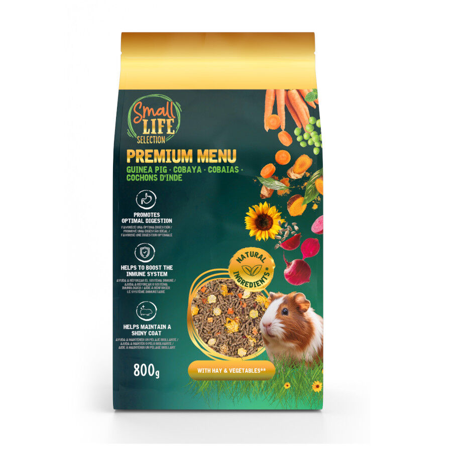 0.8 kg Small Life Premium Men&uacute; Pienso para cobaya, , large Imagen numero 1