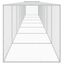 vidaXL Gallinero con techo acero galvanizado antracita 203x98x90 cm, , large indicador imagen numero 7