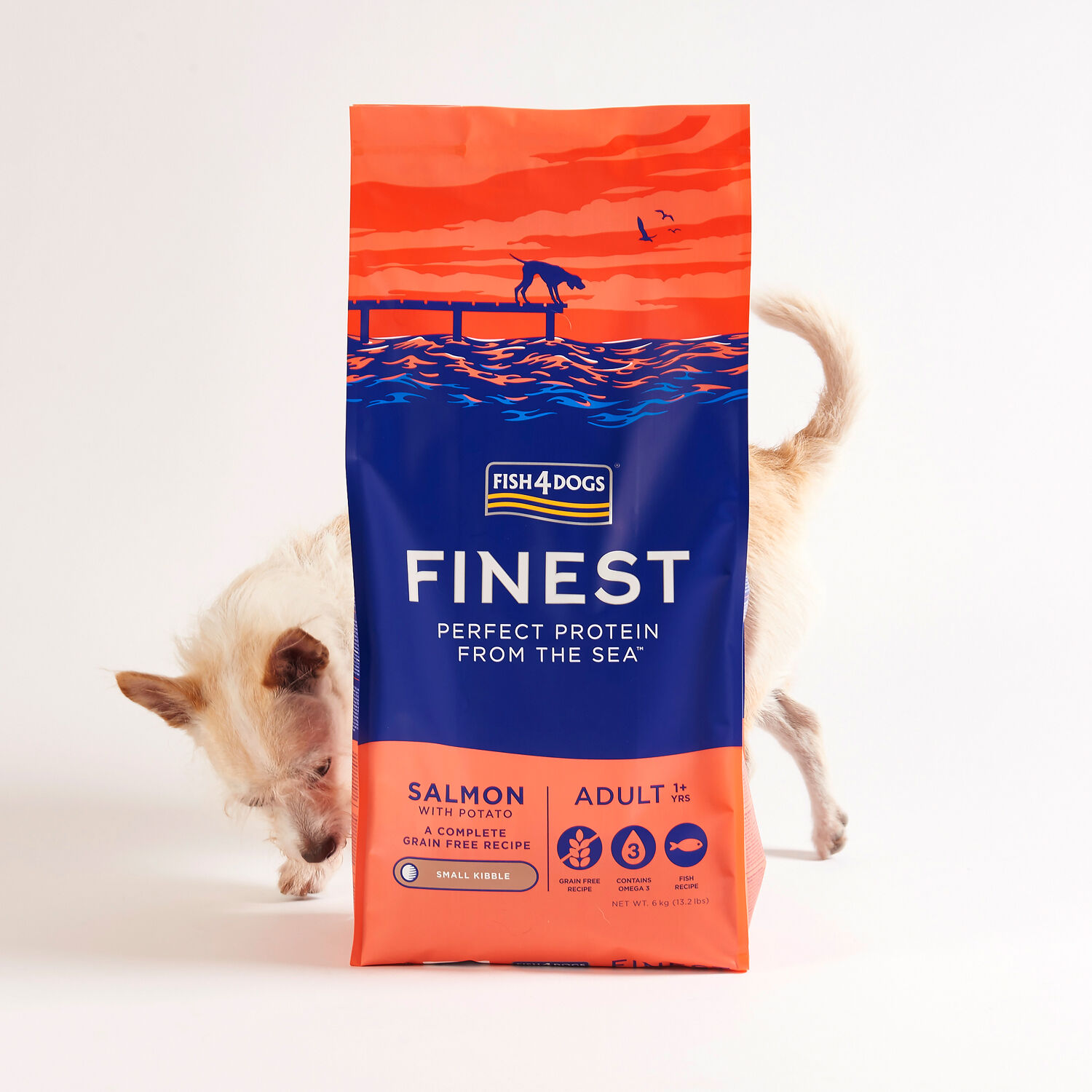 Fish4Dogs Pienso para perro adulto sin cereales &ndash; Salm&oacute;n y patata razas peque&ntilde;as, , large Imagen numero 4