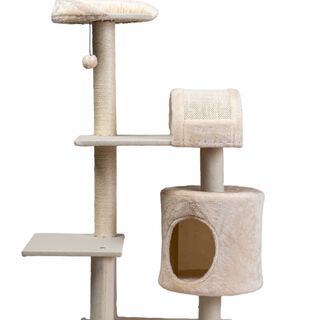 Wuapu Rascador Five Beige para gatos