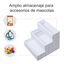 Escalera PawHut para Mascotas con Almacenaje y Alfombra Antideslizantes color Blanco, , large indicador imagen numero 3