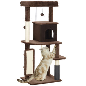 PawHut Árbol Marrón para Gatos