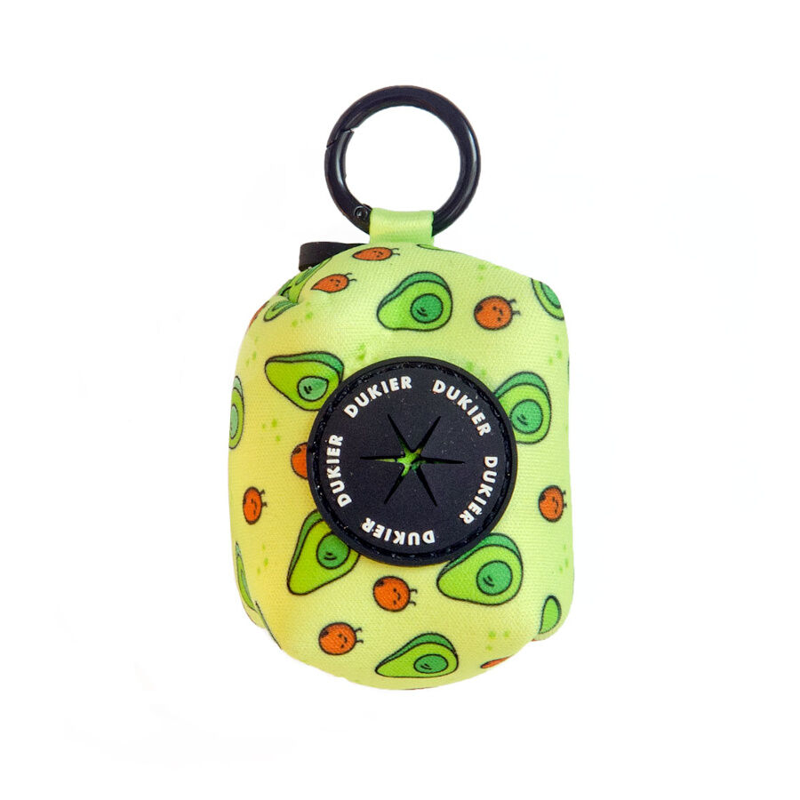 Dukier Avocado Porta Bolsas con Enganche para perros, , large Imagen numero 1