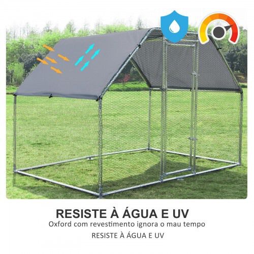 Gallinero de exterior para aves de corral color Plata, , large Imagen numero 5