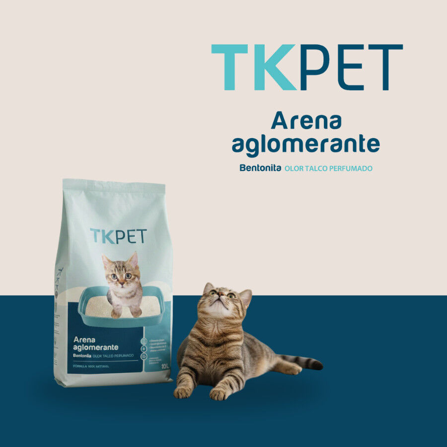 10 L TK-Pet Arena Aglomerante Bentonita y Talco para gatos, , large Imagen numero 5