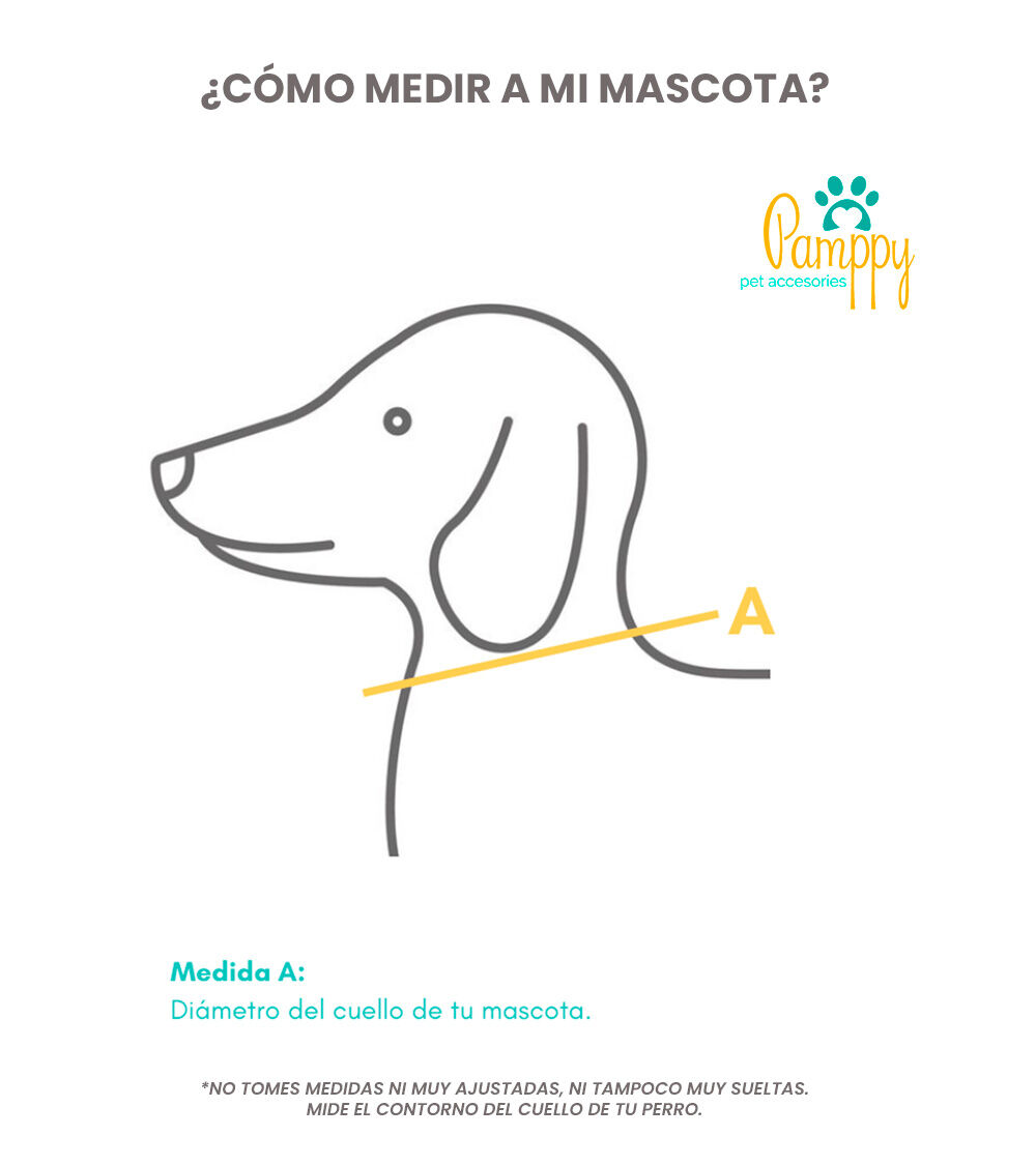 Collar Pamppy diseño Funny Cómic Mouth color Multicolor thumbnail