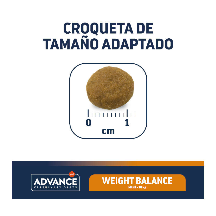 Advance Veterinary Diets Weight Balance Mini pienso para perros thumbnail
