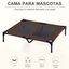 PawHut cama elevada para perros color Marrón, , large indicador imagen numero 4