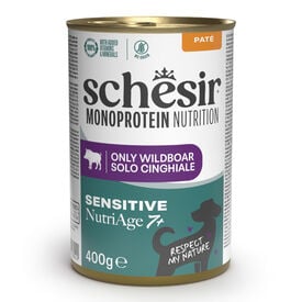 Schesir Monoprotein Lata Jabal&iacute; para perros
