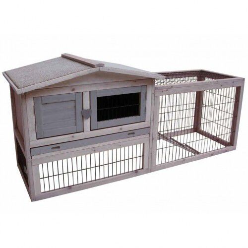 Conejera para el exterior color Gris, , large Imagen numero 1